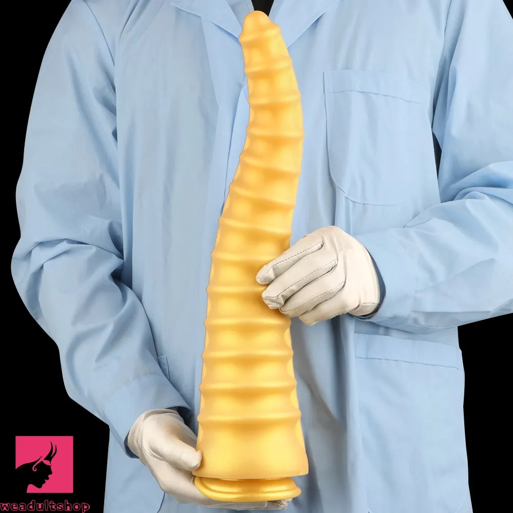 10.82in 13.38in 16.73in Silicone Sharp Tip Dragon Long Big Thick Cock Dildo
