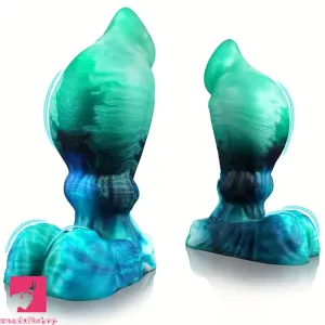 6.3in Belly Fantasy Silicone Realistic Fat Dildo For Anal Play Cock Sex Toy