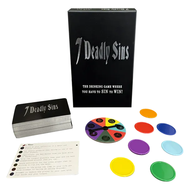 7 Deadly Sins Drinking Game by Kheper Games
