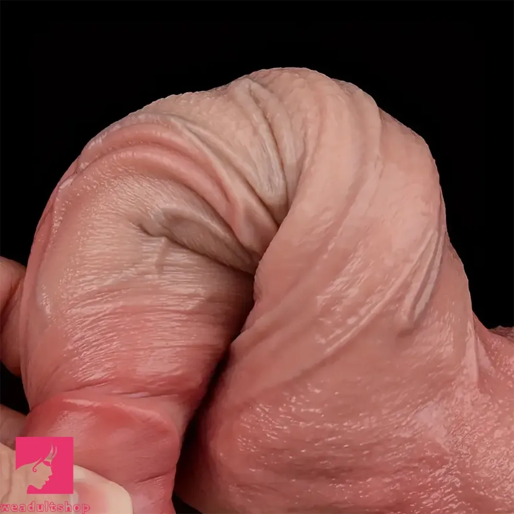 7.48in 8.66in Silicone Soft Double-layer Dildo Lifelike Feeling Masturbator