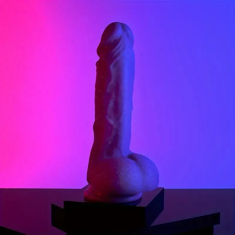 8.27in Realistic Dildo With Strong Suction Cup Anal Prostate Play Sex Toy