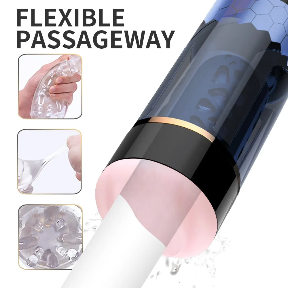 Automatic 3D Realistic Vagina Male Masturbation Cup