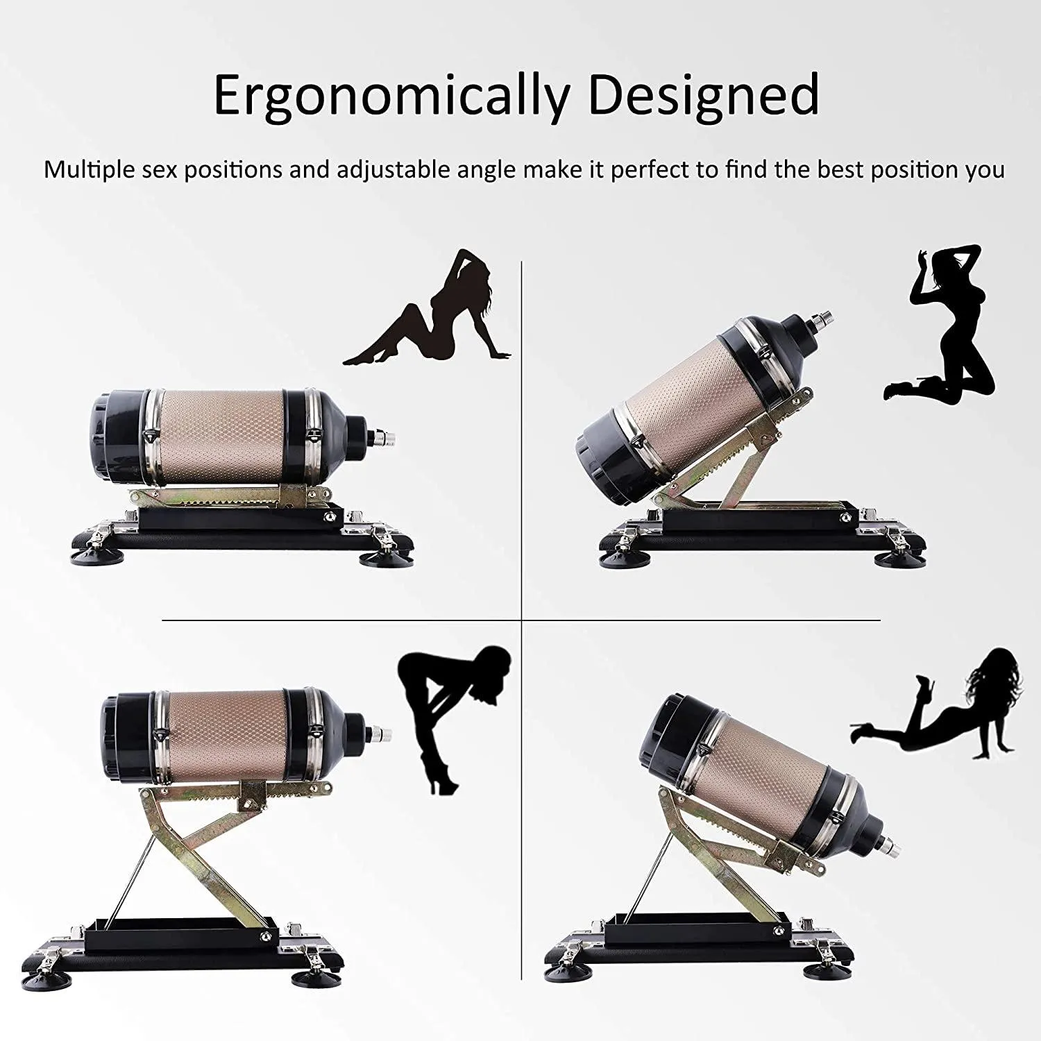 Automatic Sex Machine with 7 Attachments Dildo