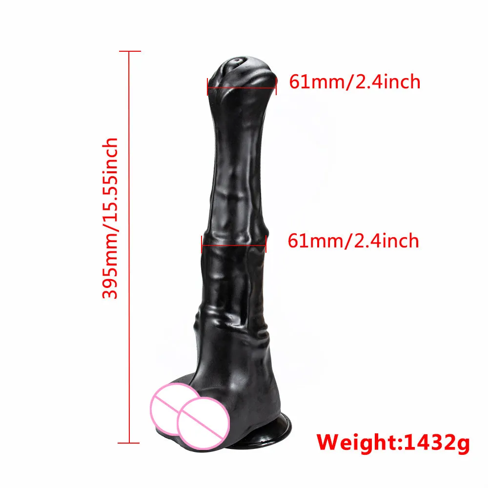 Beast Mega Horse Dildo - Realistic Animal Dildos Vaginal Anal Women BDSM Sex Shop