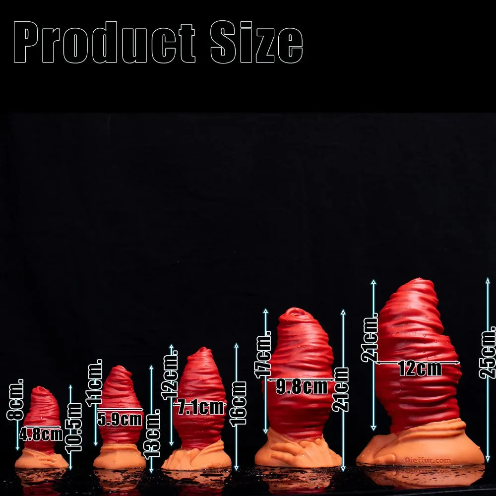 Big Anal Dildo Butt Plug - Fantasy Silicone Anal Dilator Vagina Prostate Massager