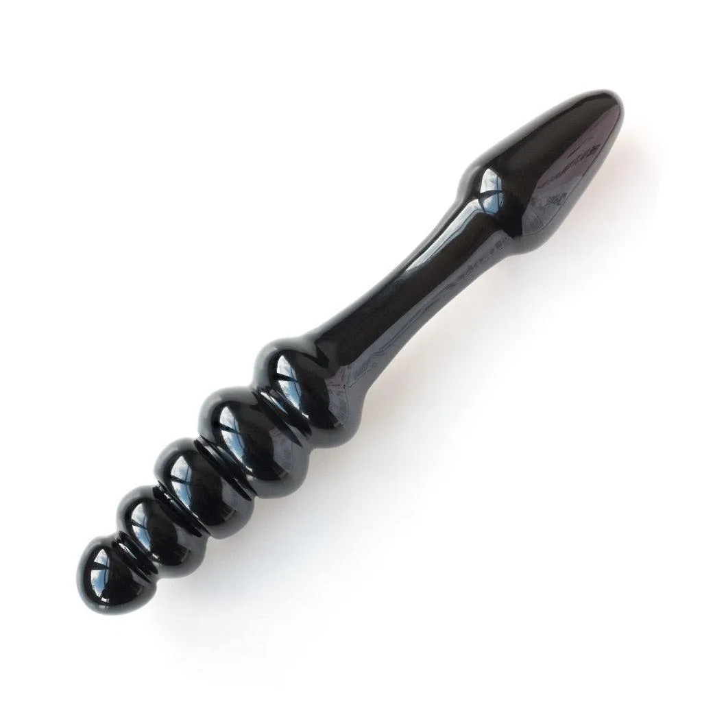 Black Arrow Glass Dildo
