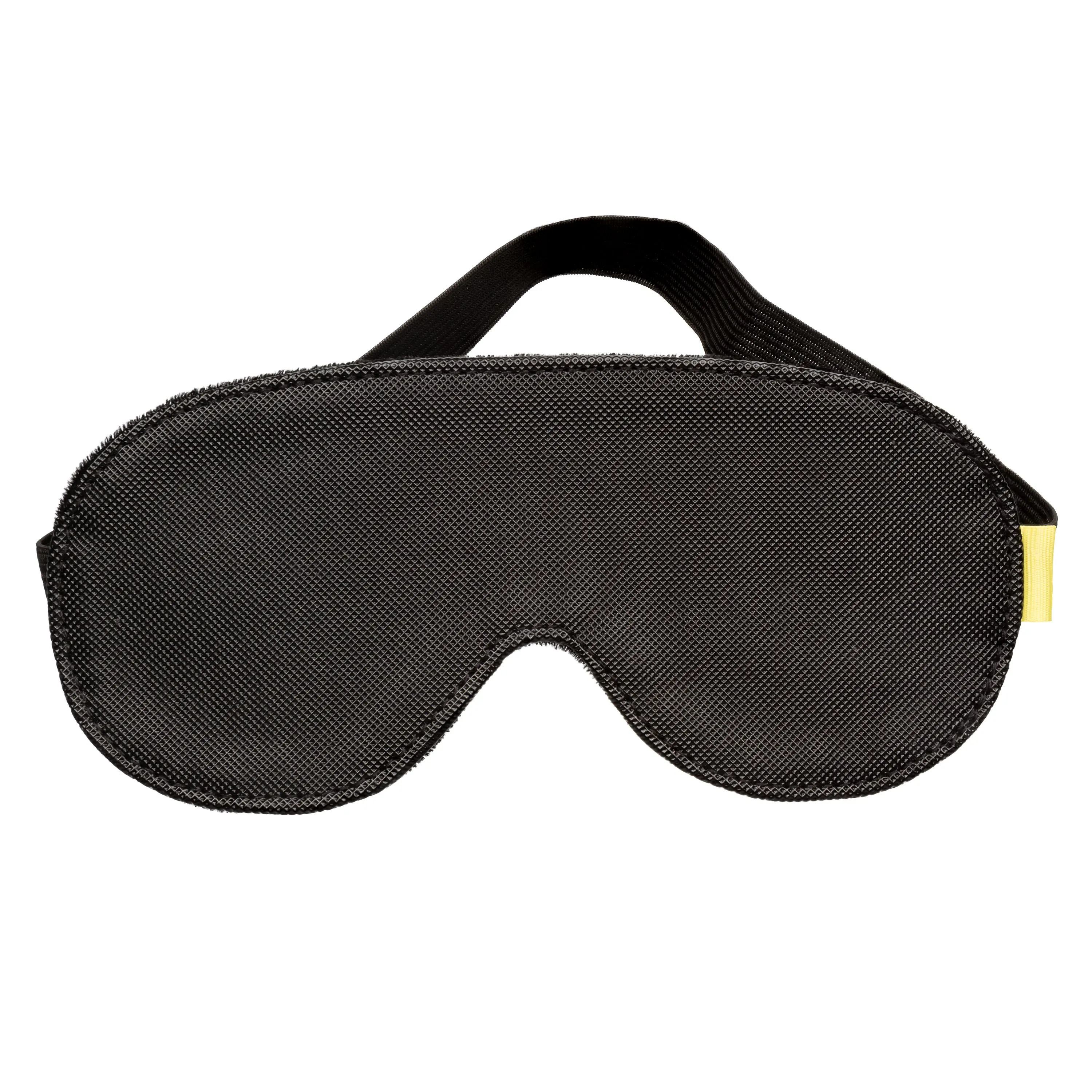 Boundless Blackout Eye Mask in Black Vegan Leather