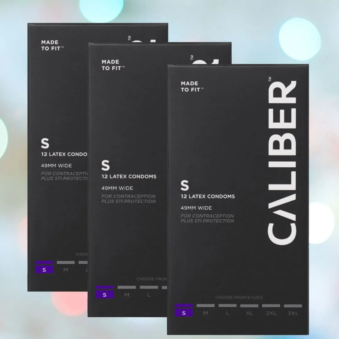 Caliber S - Snug Size Condoms (49mm Wide)