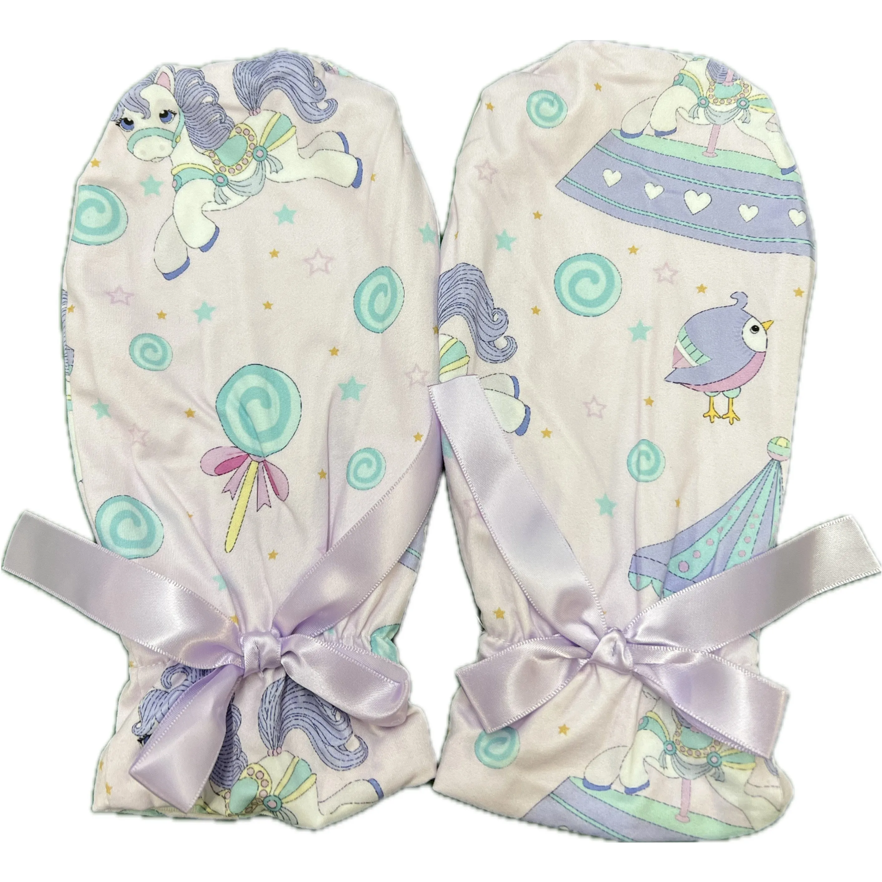 Carousel Ponies Mittens