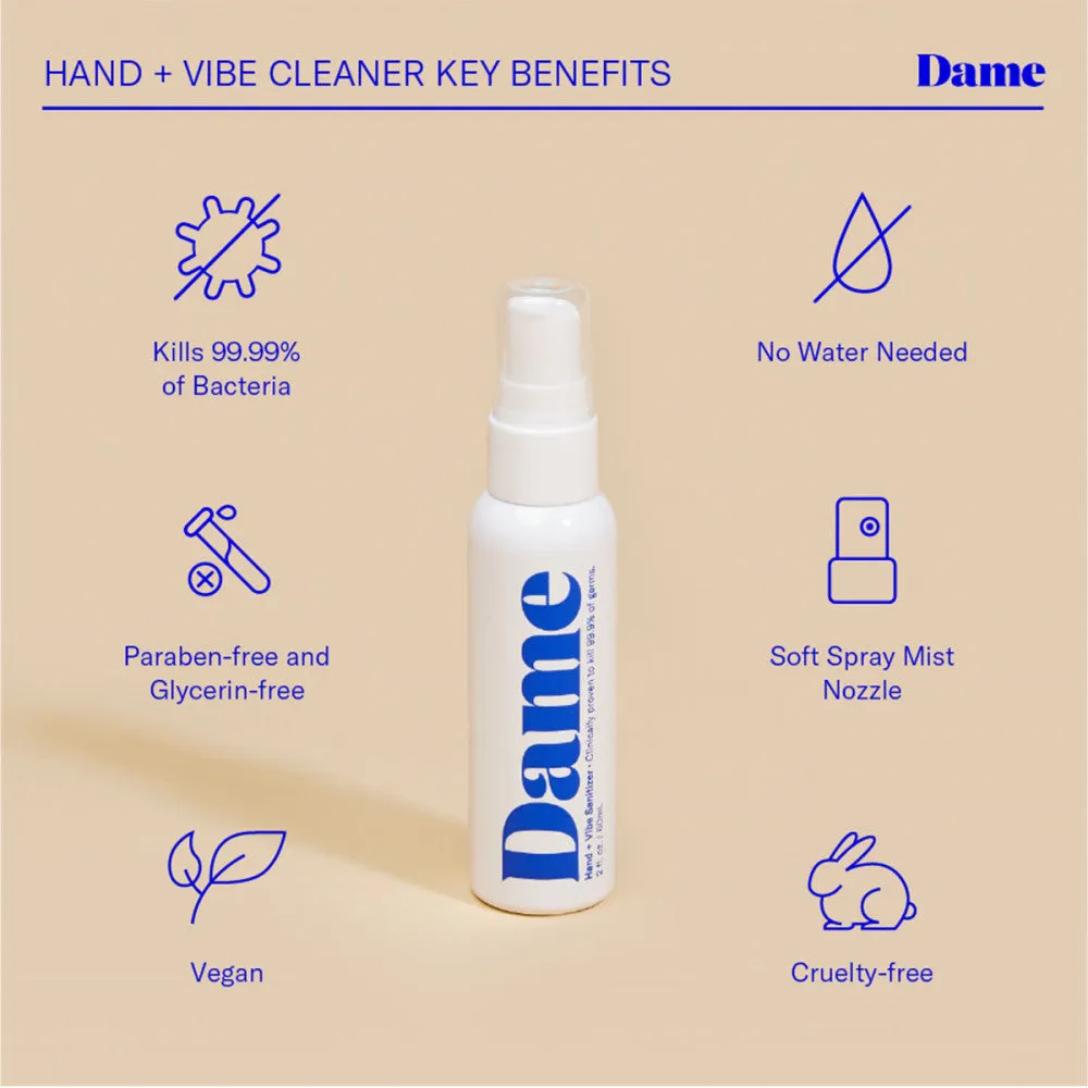 Dame Vegan Antibacterial Hand and Toy Cleaner
