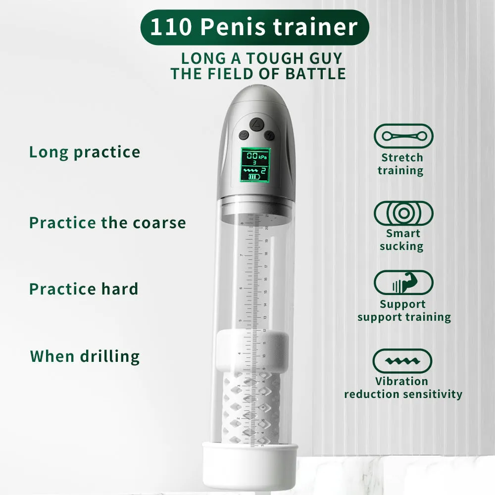 Deep Whale Sucking 2 In One Enlargement Pump | 5 LCD Sucking  Modes | 9 Speeds