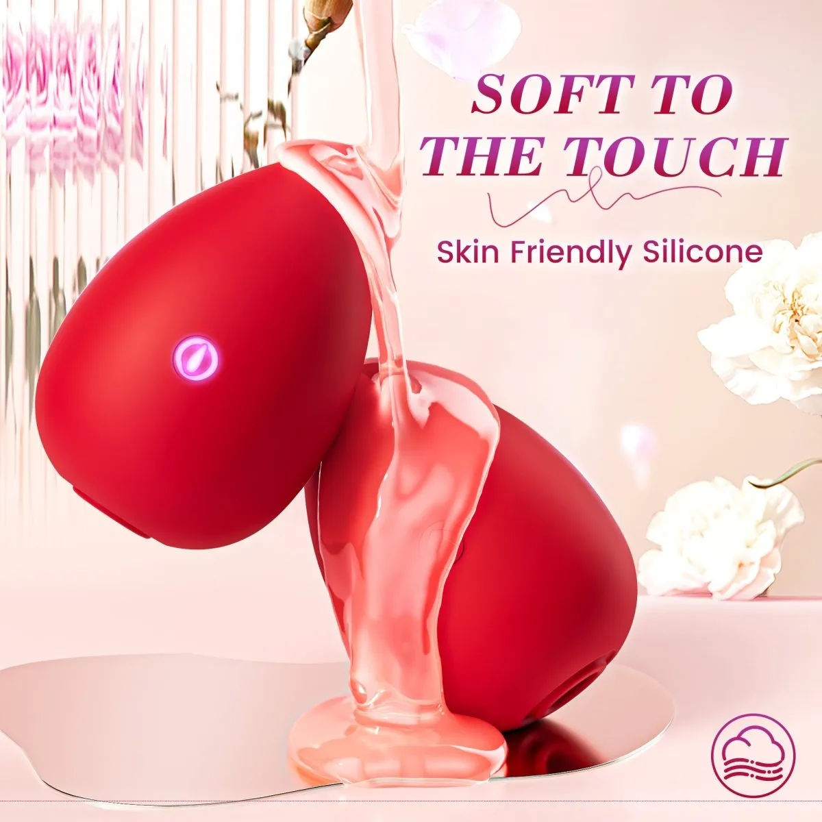 DEW| Adorable Deep 9 Sucking & 10 Vibrating Modes Female Vibrator Toy
