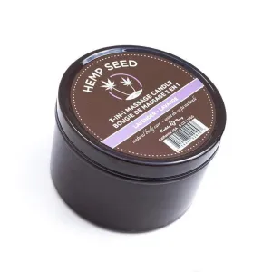 Earthly Body 3-In-1 Massage Candle. Lavender