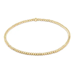 ENewton 2mm Gold Classic Bracelet