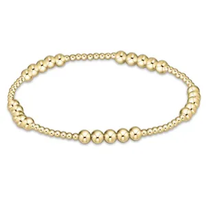 ENewton 2mm&4mm Gold Blissful Classic Bracelet