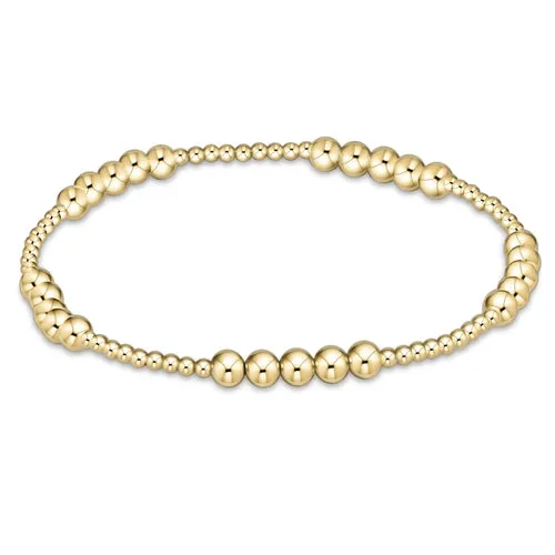 ENewton 2mm&4mm Gold Blissful Classic Bracelet