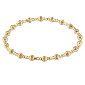 ENewton 4mm Gold Dignity Sincerity Bracelet