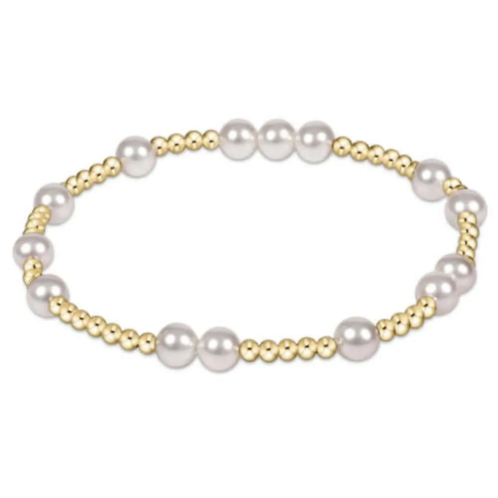 ENewton 6mm Pearl Hope Unwritten Bracelet