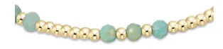 ENewton Amazonite 3mm Joy Gemstone Gold Joy Bracelet