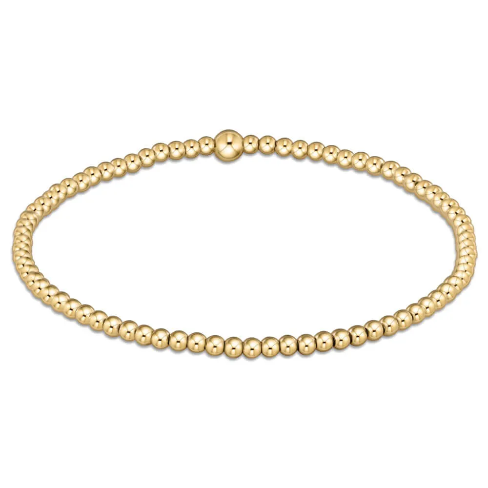ENewton Extends 2.5mm Gold Classic Bracelet