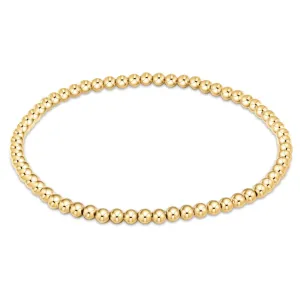 ENewton Extends 3mm Gold Classic Bracelet