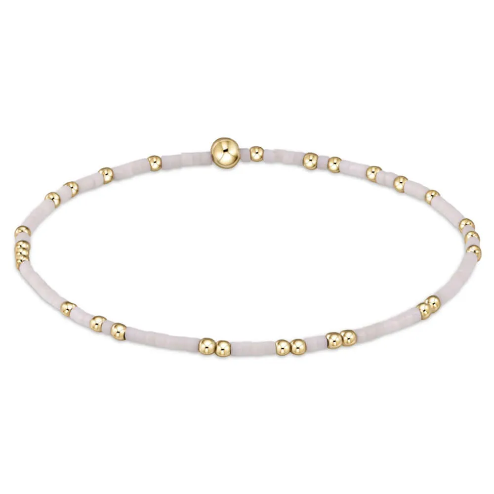 ENewton *Extends* Gameday White Hope Unwritten Bracelet