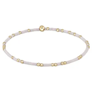 ENewton *Extends* Gameday White Hope Unwritten Bracelet
