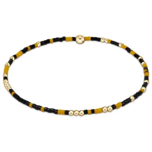 ENewton Game Day Golden Yellow/Onyx Hope Unwritten Bracelet