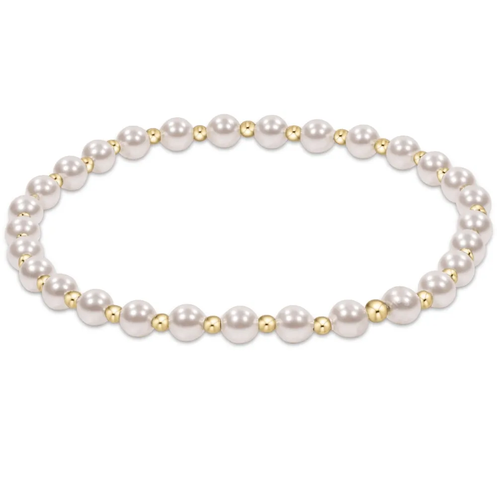 ENewton Pearl 4mm Grateful Bracelet
