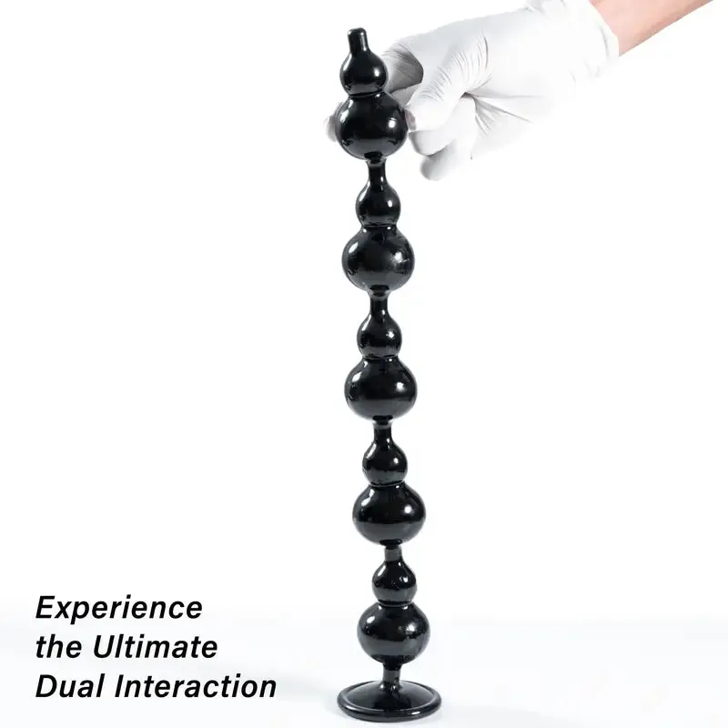 Extra-Large 20 Prostate Massage Beads Versatile Pleasure Toy For Men