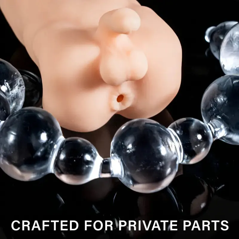 Extra-Large 20 Prostate Massage Beads Versatile Pleasure Toy For Men