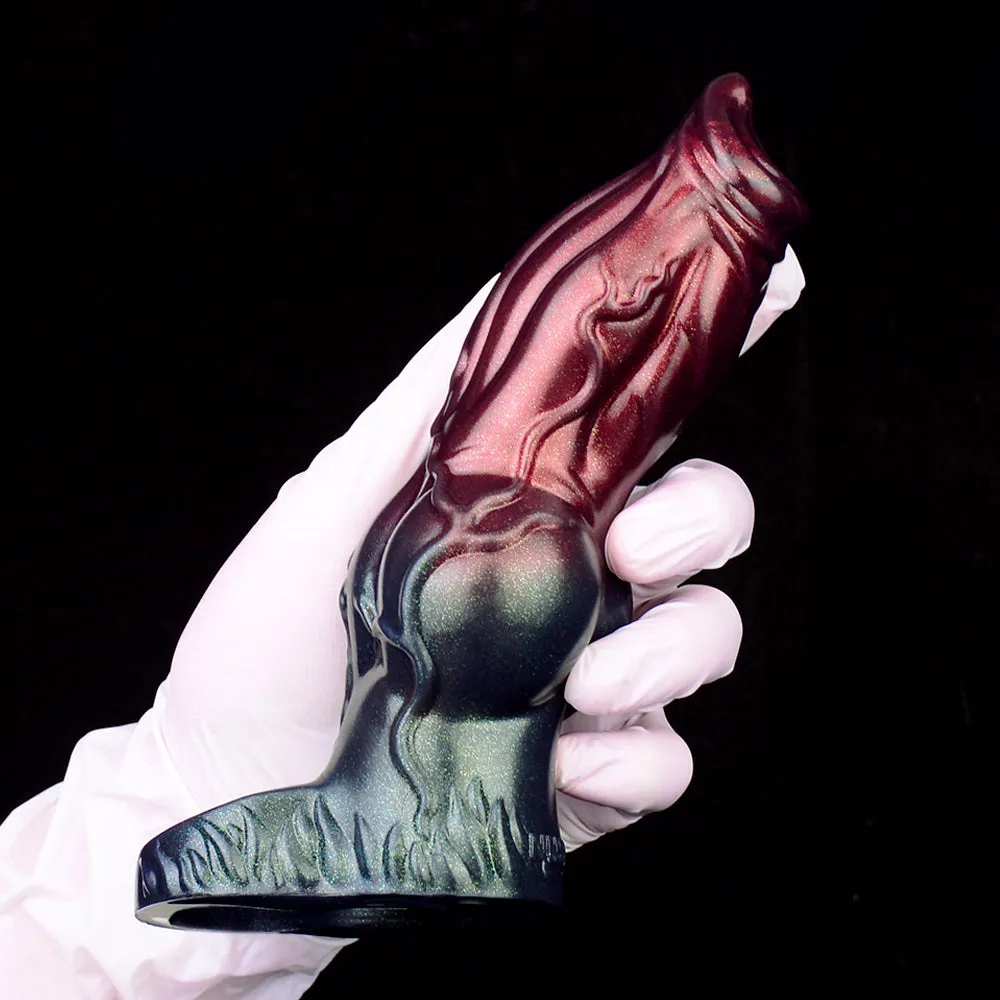 Fantasy Cocksleeve Male Sex Toys - Close-End Silicone Penis Sleeve Cockring Extender