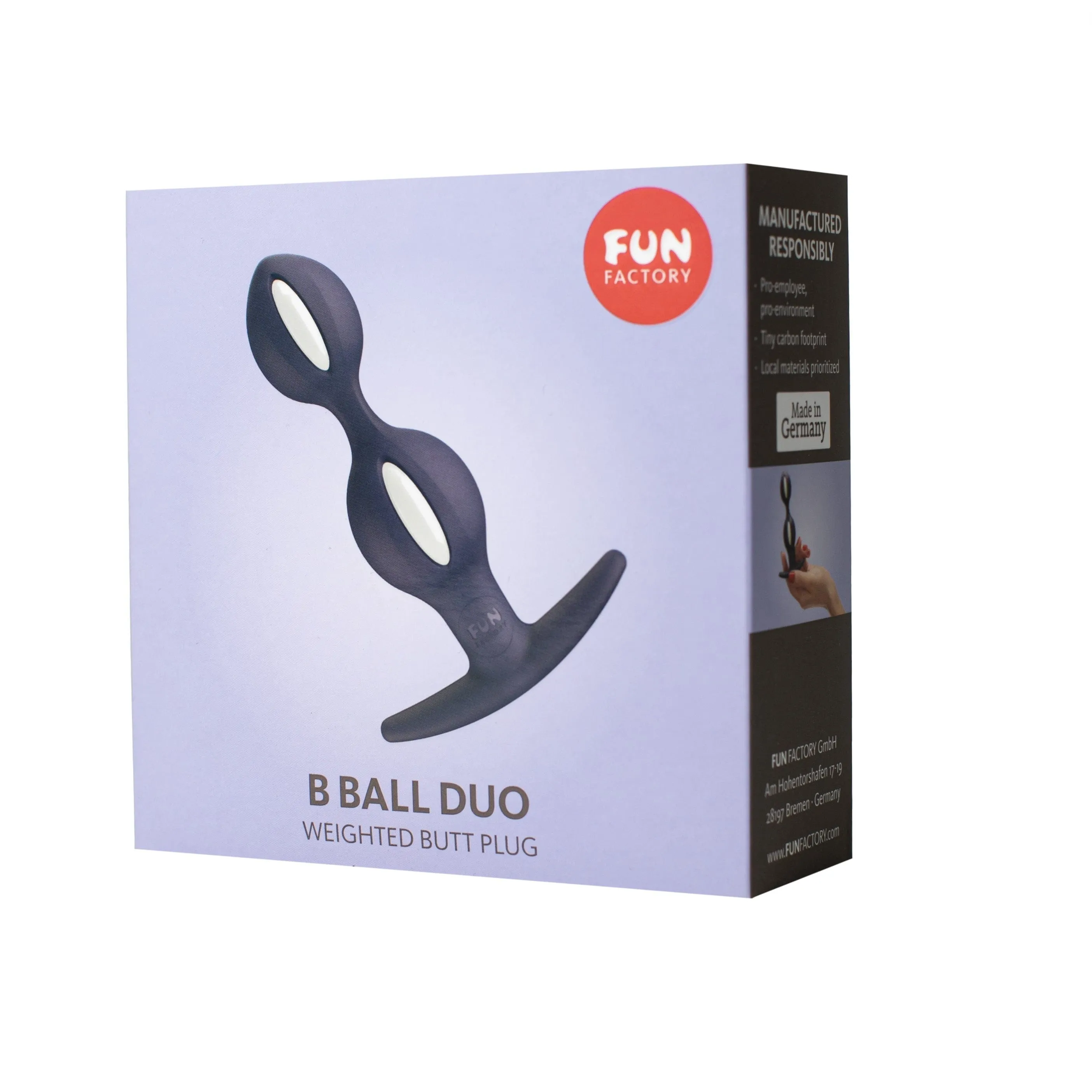 Fun Factory B Ball Duo Reactive Anal Plug