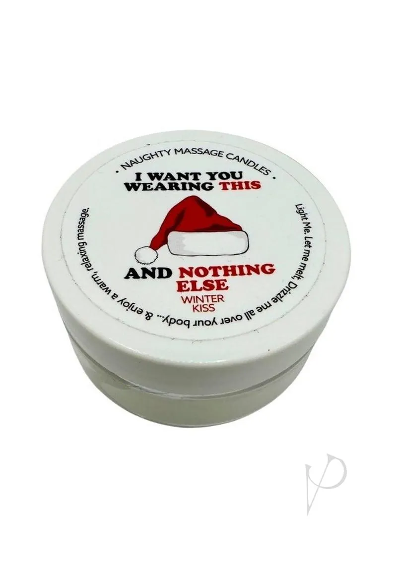 Holiday Mini Candle I Want You