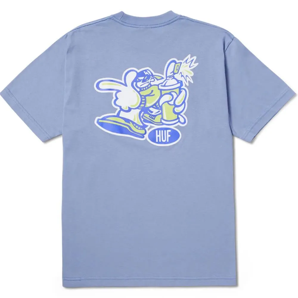 HUF Burner T-Shirt - Vintage Violet