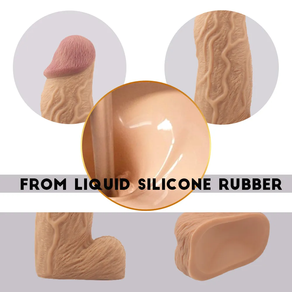 Huge Dildos Anal Plug - 9 inch Big Silicone Dildos for Women