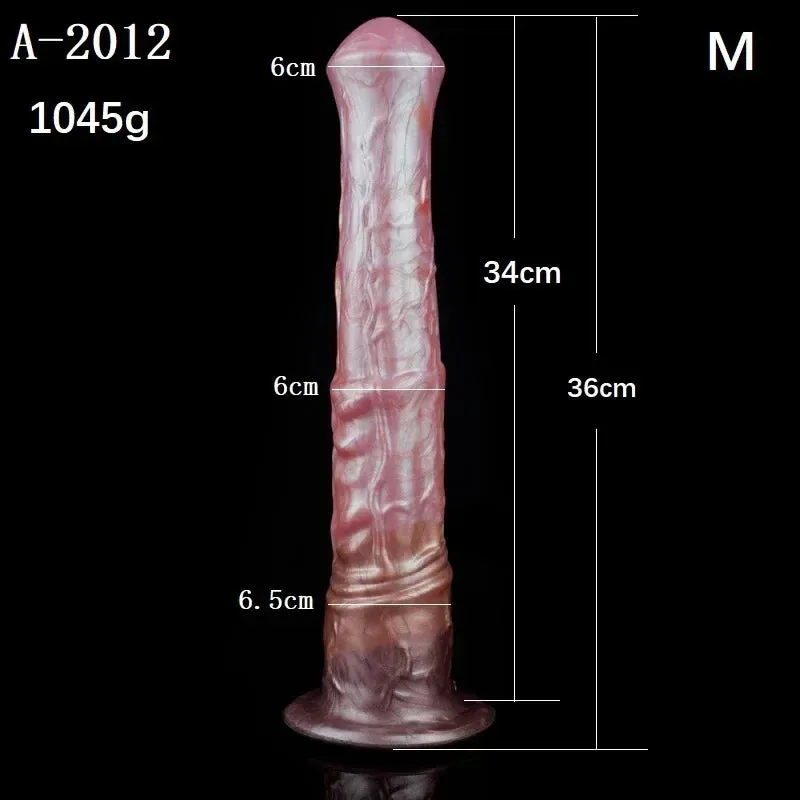 Huge Horse Anal Dildo Buttplug - Realistic Silicone Animal Dildos Suction Cup Sex Toys
