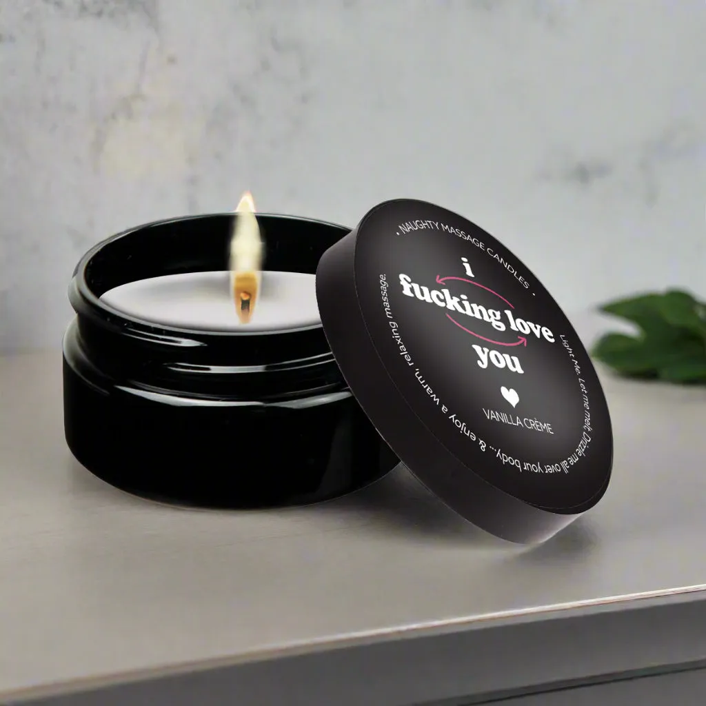 I F*cking Love You - Naughty Mini Massage Candle by Kama Sutra