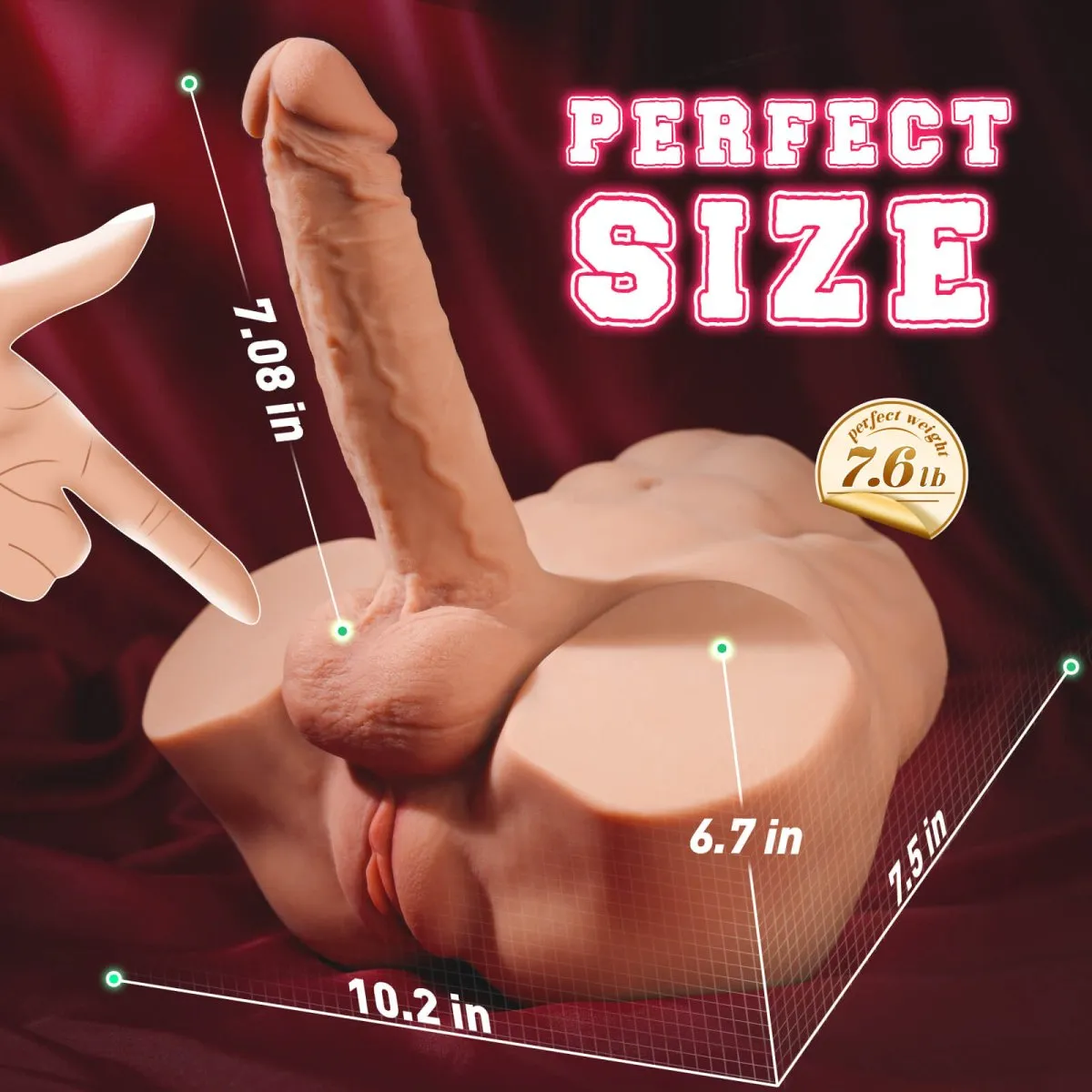 Isskis 7.6LB Unisex Realistic Lifelike Doll