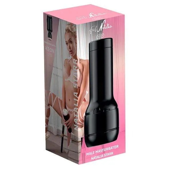 Kiiroo - FeelStars Collection Natalia Starr Masturbator Stroker (Black)