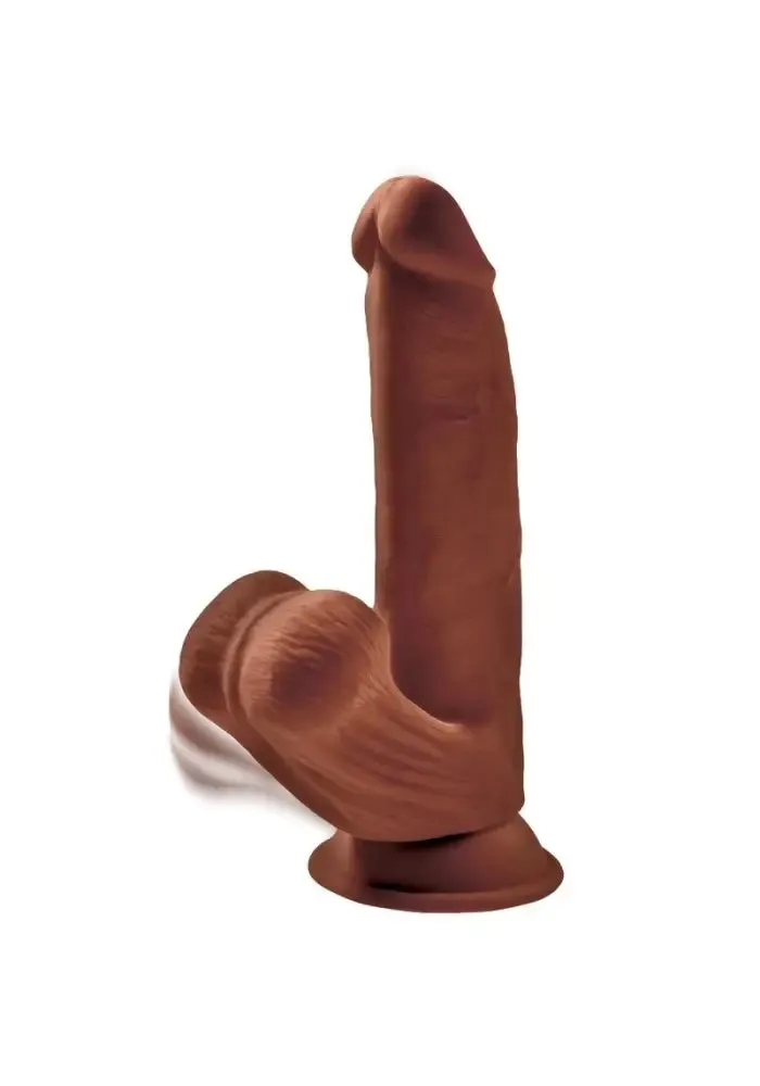 King Cock 3D 8' | Triple Density Cock | Swinging Balls | Tan |  Fanta Flesh Masterpiece