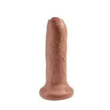 King Cock | 7 Slide Skin Uncut | Tan