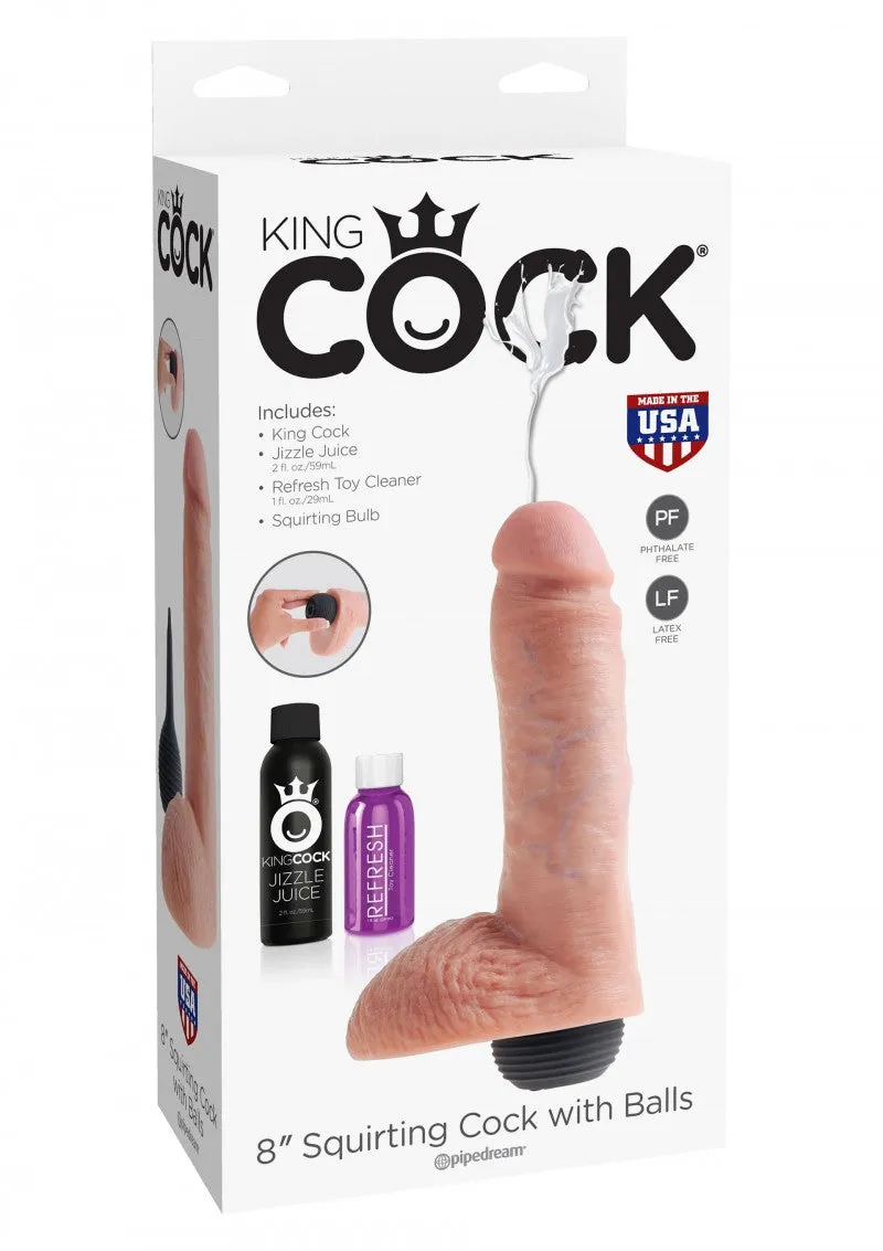 King Cock | Squirting Cock 8 with Balls | Nude