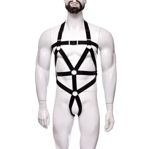 Kink Body strap Male Harness | Fetish | Adjustable | One Size