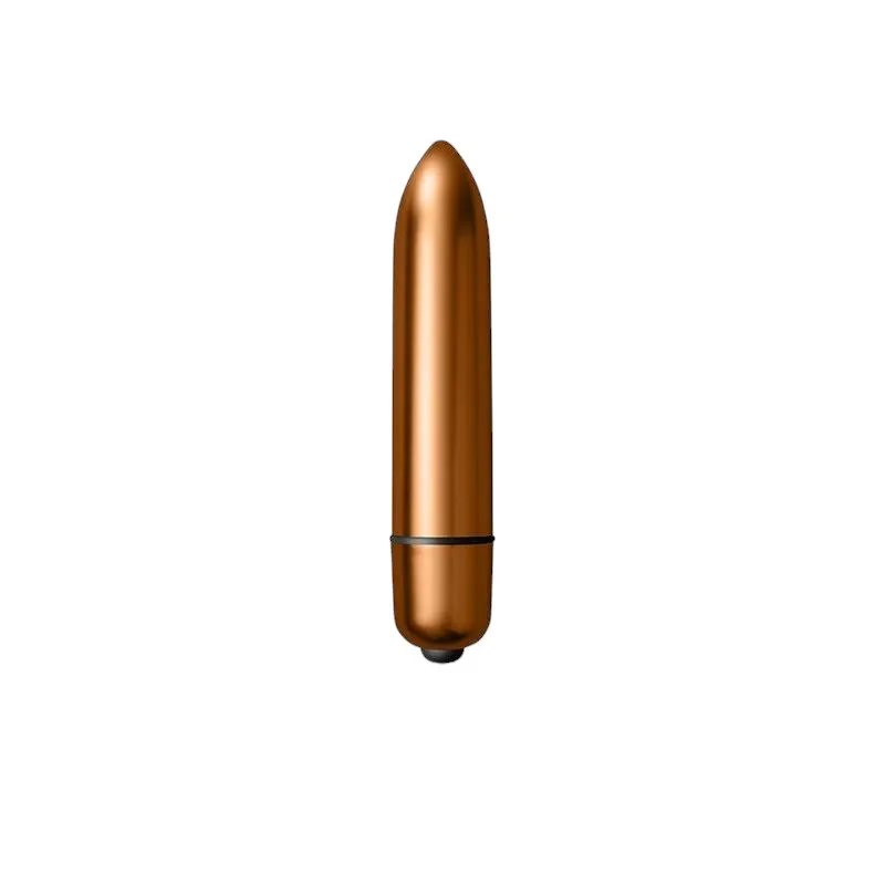 Kit SILHOUETTE Dark Desires cu vibrator bullet   2 huse interschimbabile. 7 funcții de vibrație. rezistent la apă. bronz cu negru