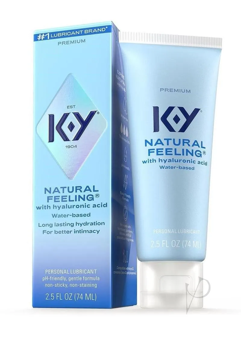 Ky Natural Feeling Hyaluronic 2.5oz