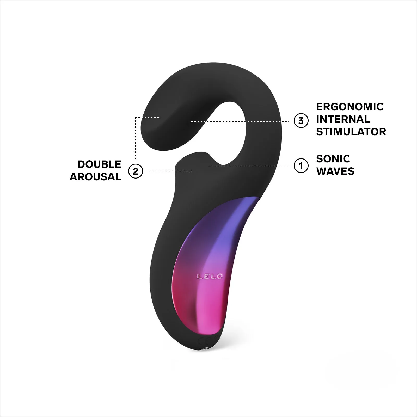LELO Enigma Clit Sucking & G-Spot Vibrator