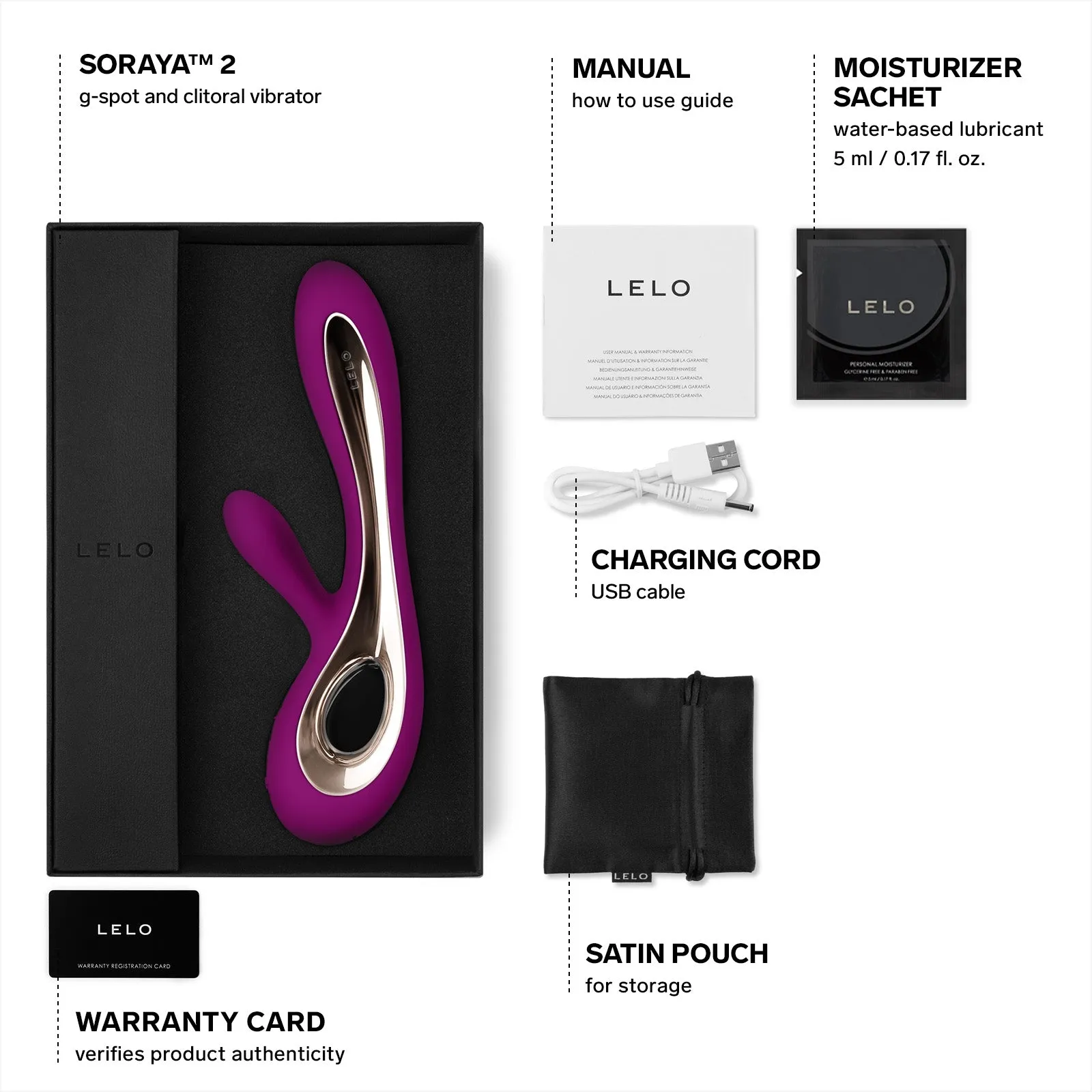 LELO Soraya 2 Rabbit Vibrator