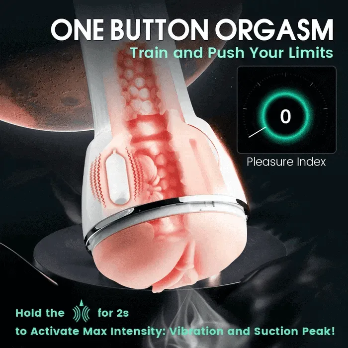 Leten Squeeze & Suck | Vibrating Male Masturbator | Automatic Thrusting