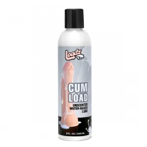 Loadz Cum Load Unscented Water-Based Semen Lube- 8 oz